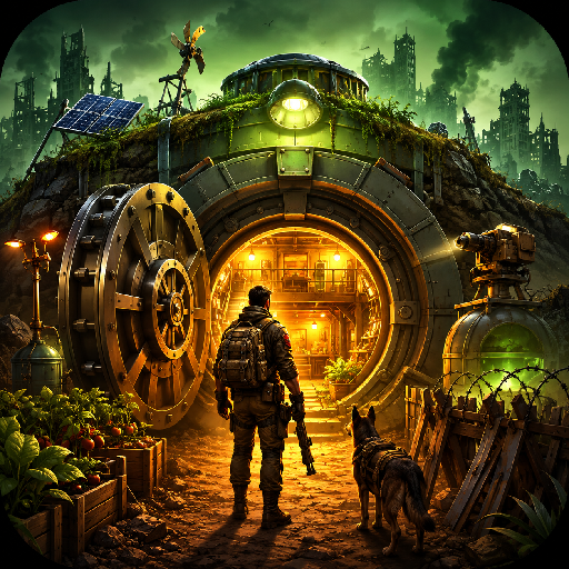 Doomsday Refuge: Idle Logo